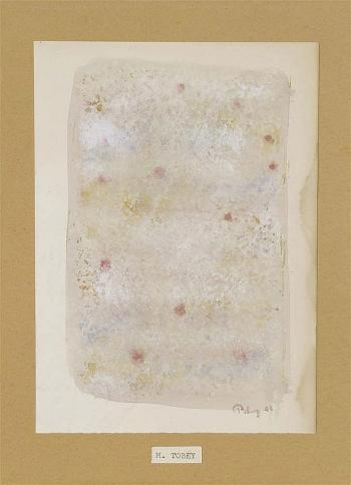Composition ,
1966 by Mark Tobey