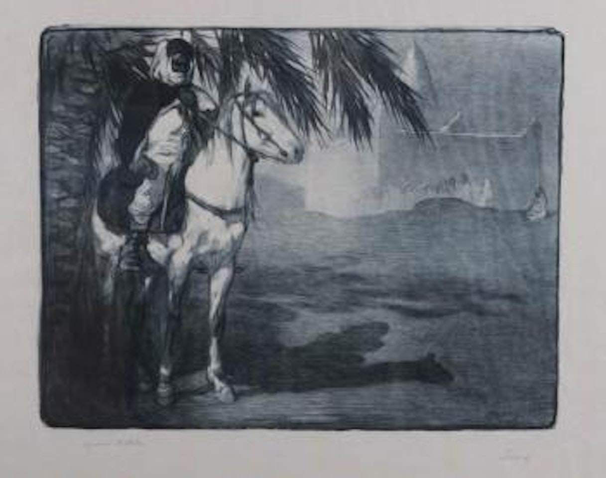 Cavalier Arabe (devant une tente) ,
1911 by Paul Jouve
