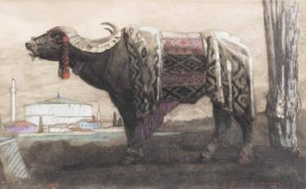 Buf e de Thessalonique ,
1918 by Paul Jouve
