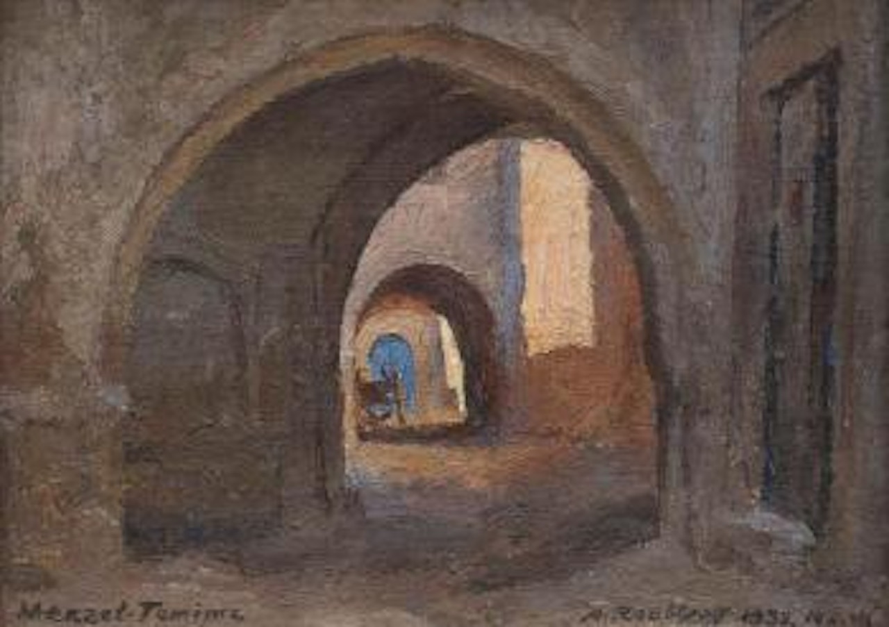Ruelle à Menzel Temime, Tunisie ,
1932 by Alexandre Roubtzoff