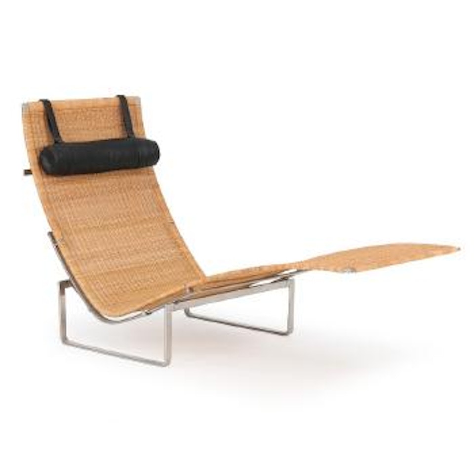 PK 24, chaise longue ,
1965
PK 24, chaise longue ,
1965 by Poul Kjaerholm
