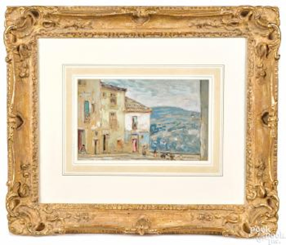 Street scene, Toledo, Spain ,
1910 by Childe Hassam
