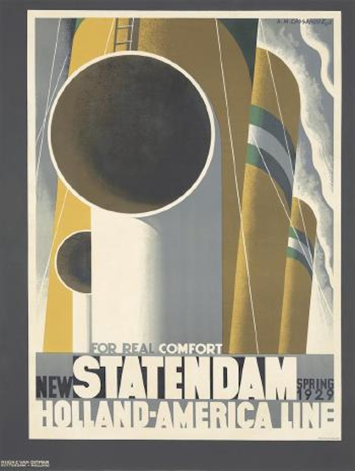 Statendam ,
1928 by Cassandre (Adolphe Jean-Marie Mouron)