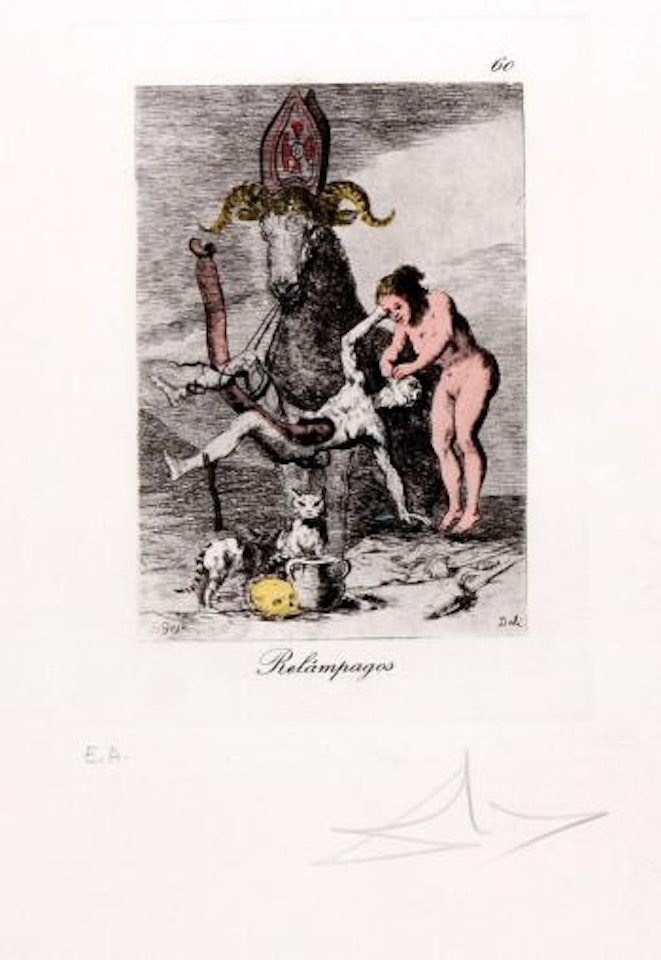 Relampagos ,
1977 by Salvador Dali