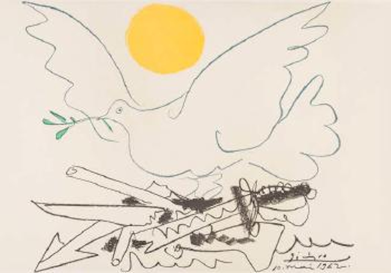 Poster for world congress for general disarmament and peace (czwiklitzer 201) ,
1962 by Pablo Picasso