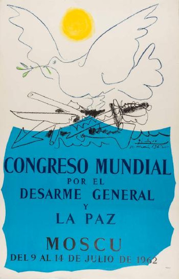 World congress for general disarmament and peace poster (Czwiklitzer 174) ,
1962 by Pablo Picasso