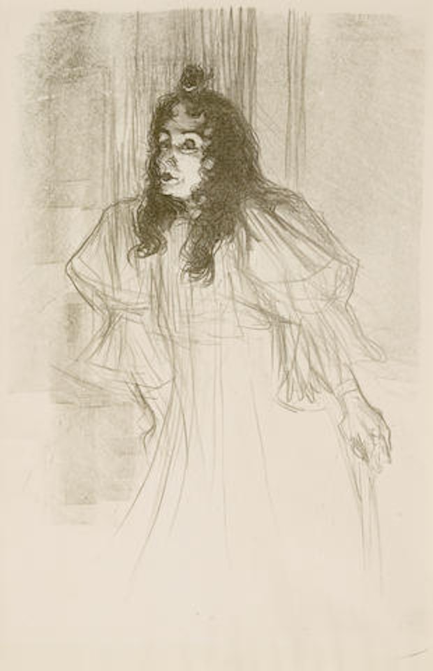 Miss May Belfort en Cheveaux by Henri de Toulouse-Lautrec