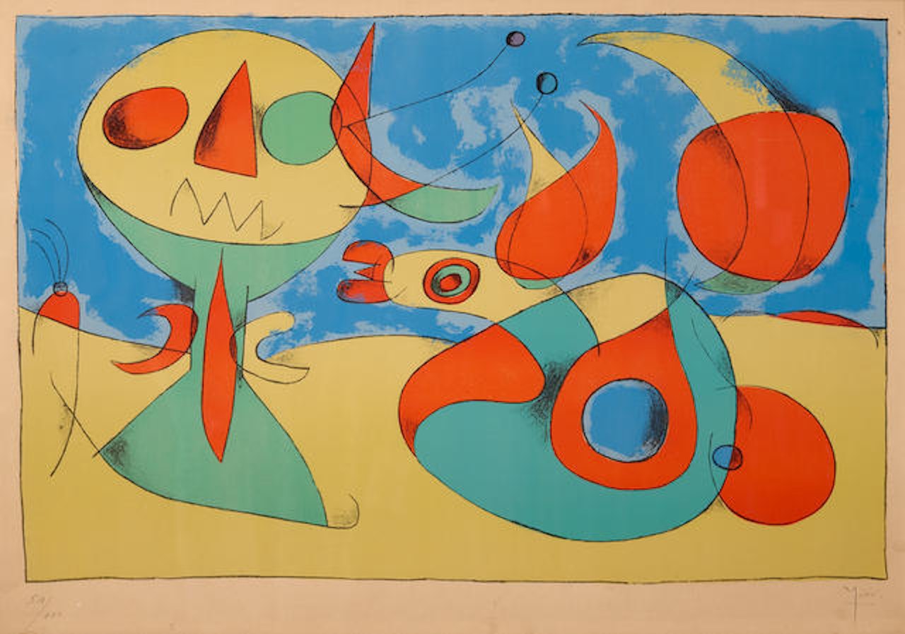 Oiseau Zéphyr by Joan Miró