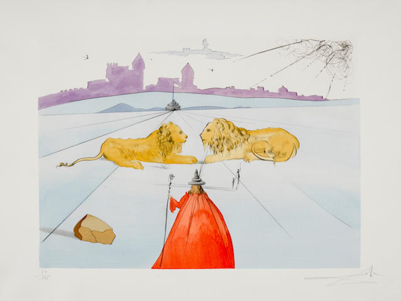 The Twelve Tribes of Israel by Salvador Dali