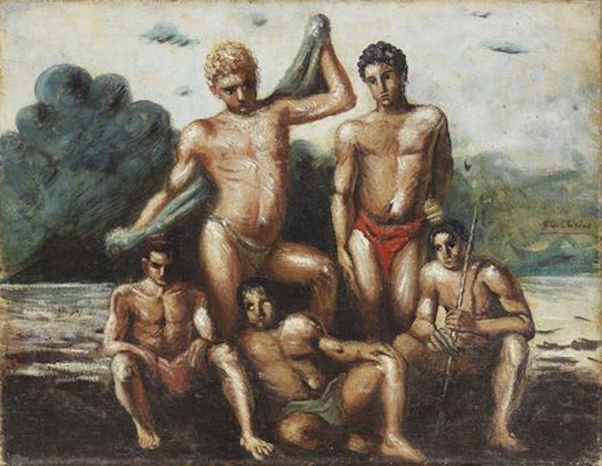 Gli Argonauti by Giorgio de Chirico
