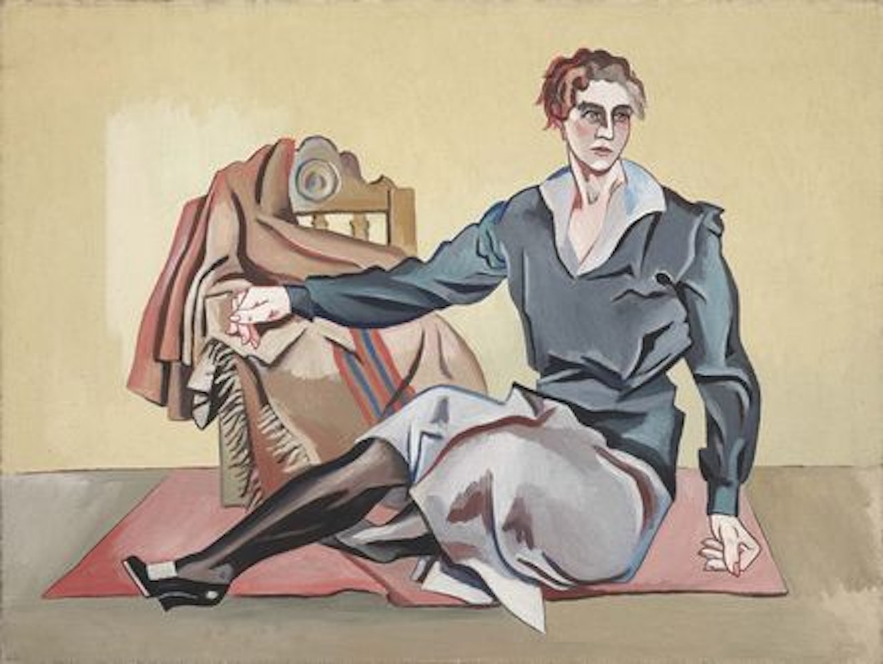 Femme au bas noir by Alberto Magnelli