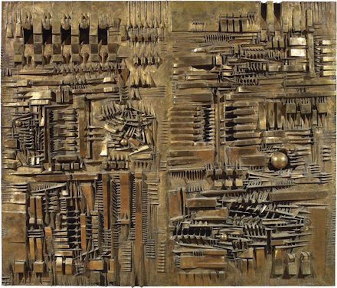 Bassorilievo by Arnaldo Pomodoro