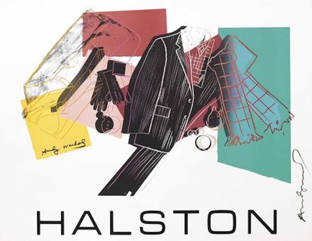 Halston by Andy Warhol