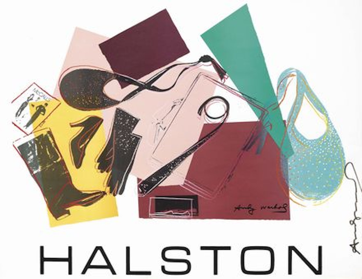 Halston by Andy Warhol