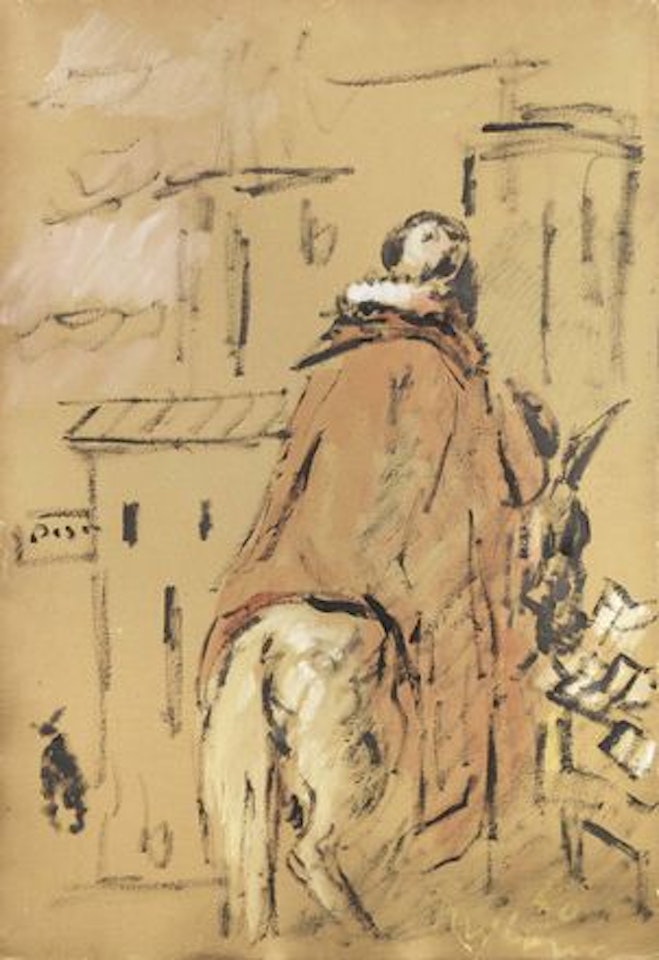 La mula by Filippo de Pisis