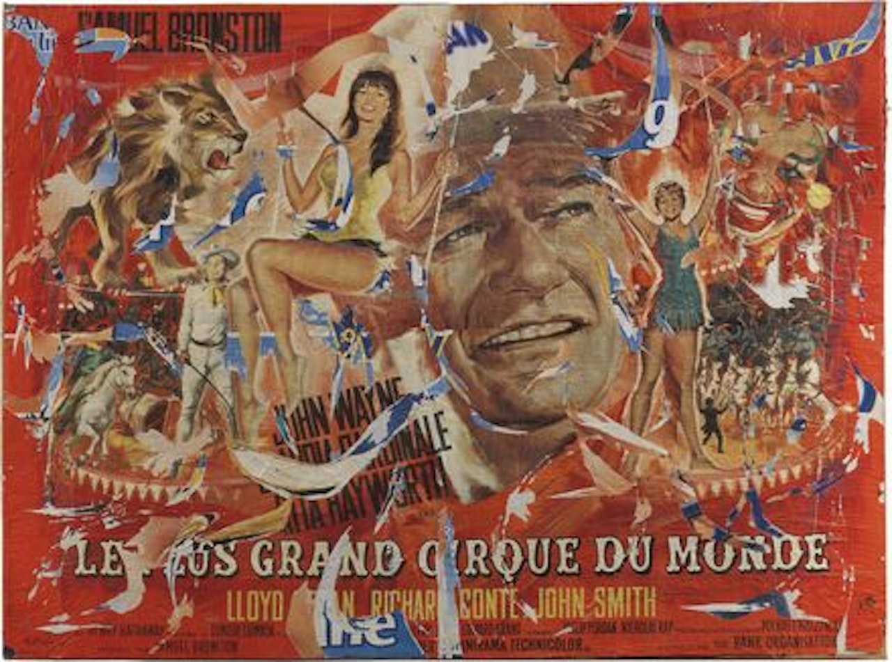 Il circo by Mimmo Rotella
