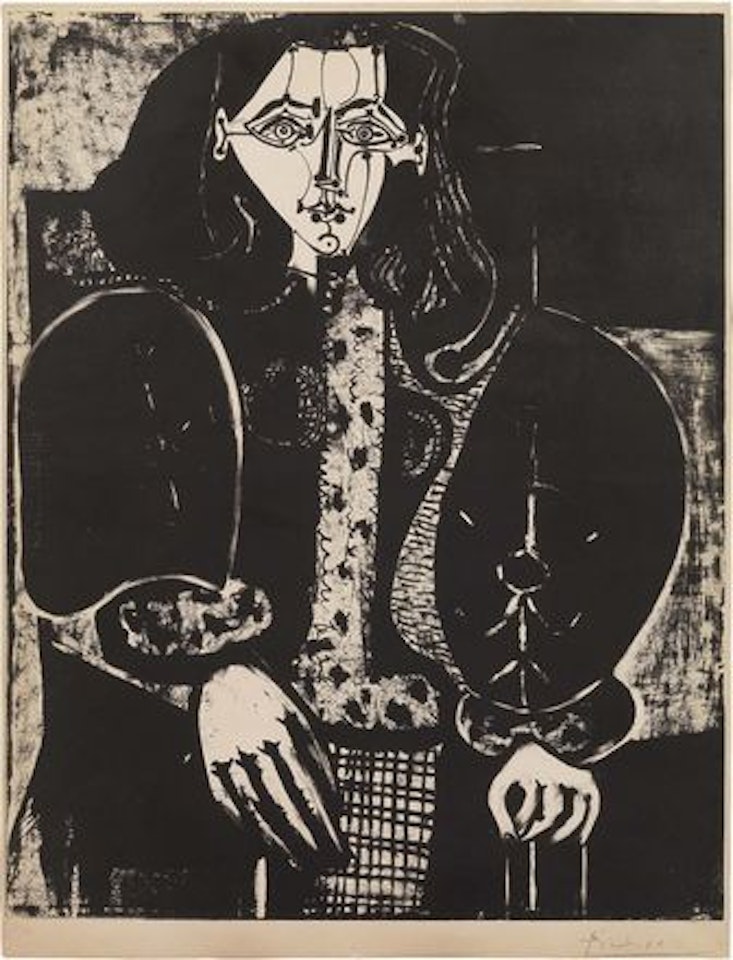 Femme au Fauteuil n. 1 (Le Manteau polonais) by Pablo Picasso