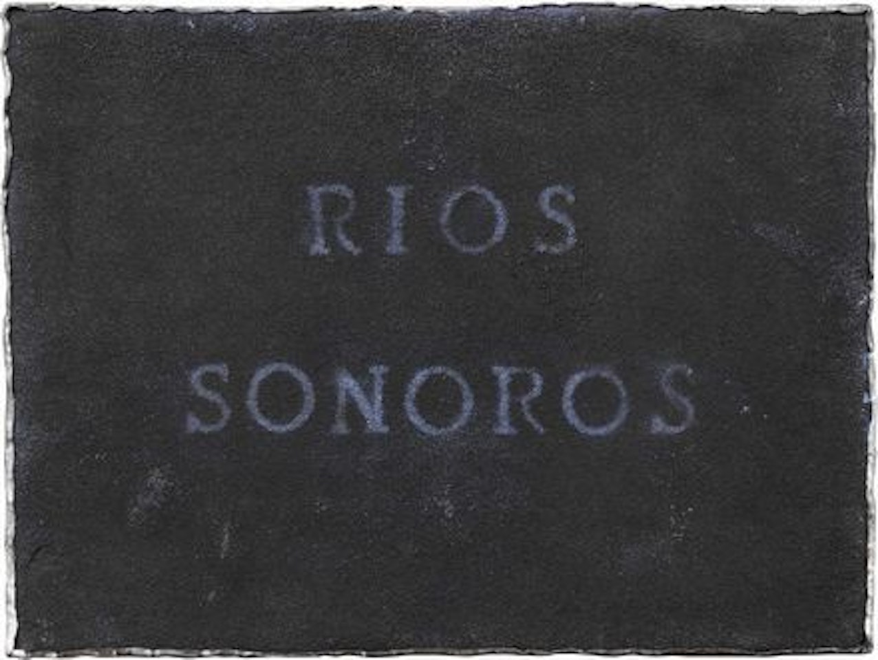 Rios Sonoros by Pier Paolo Calzolari