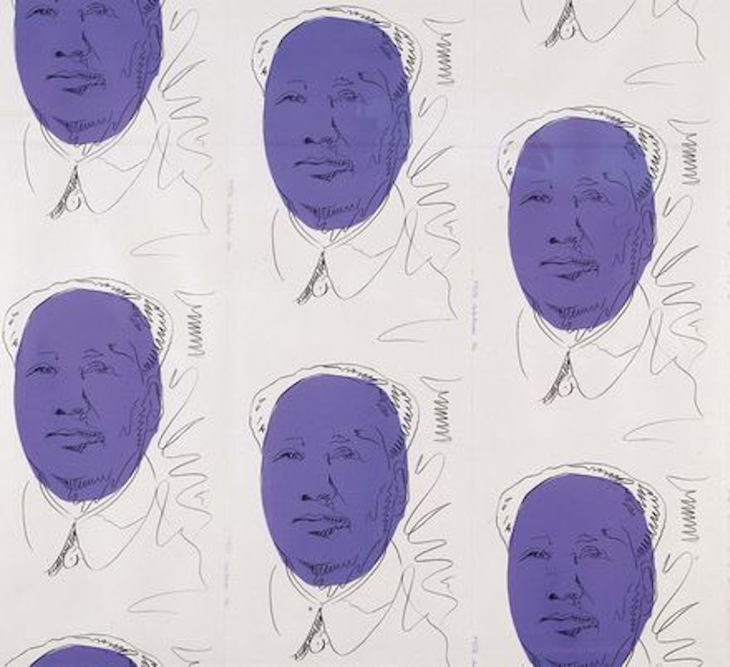 Mao Wallpaper by Andy Warhol