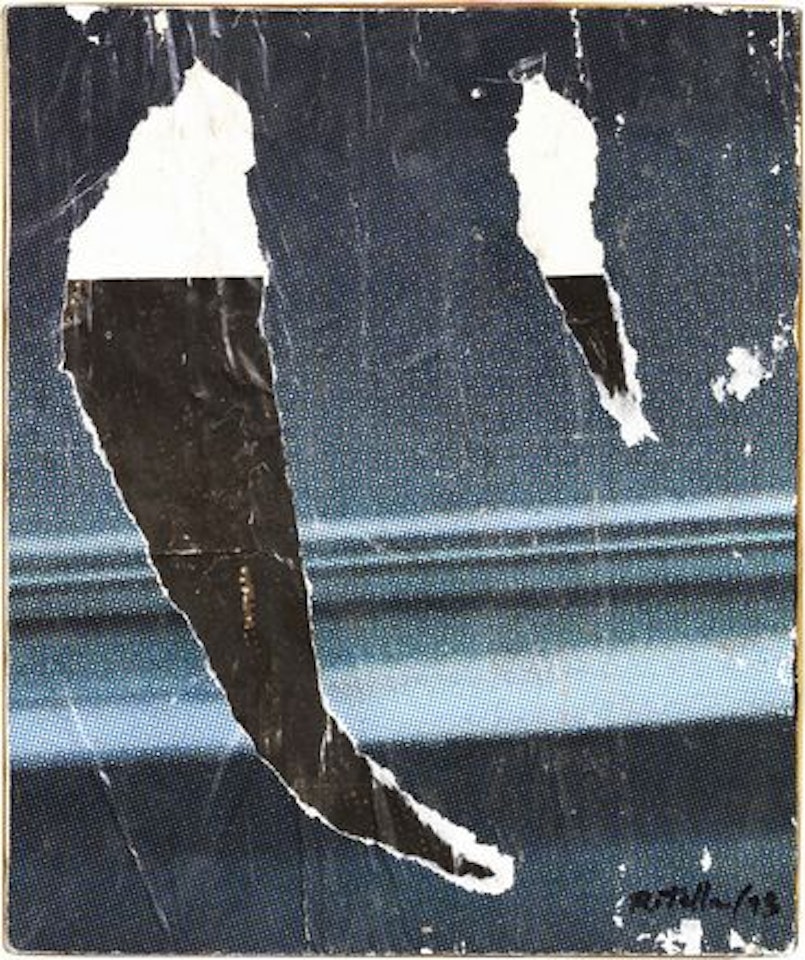 Agguato by Mimmo Rotella
