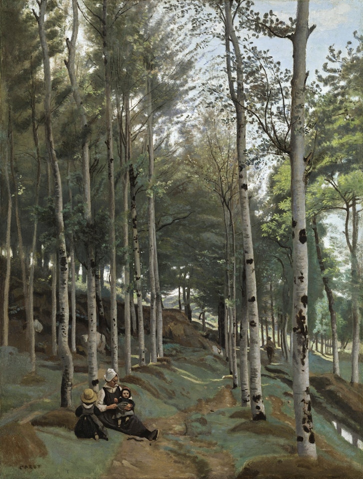PAYSAGE BRETON by Jean Baptiste Camille Corot