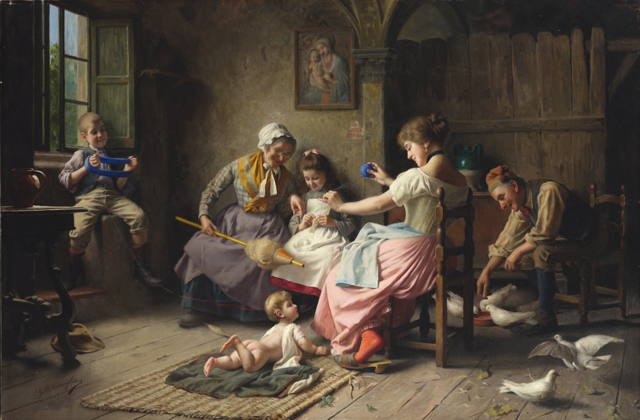 THE THREAD OF LIFE by Giovanni Battista Torriglia