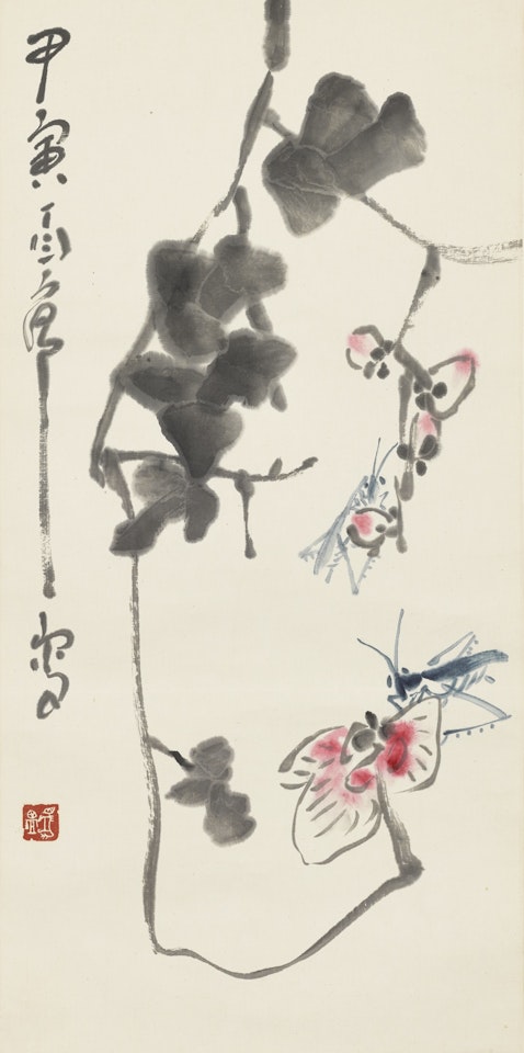 ORCHIDS AND CRICKETS by Ding Yanyong