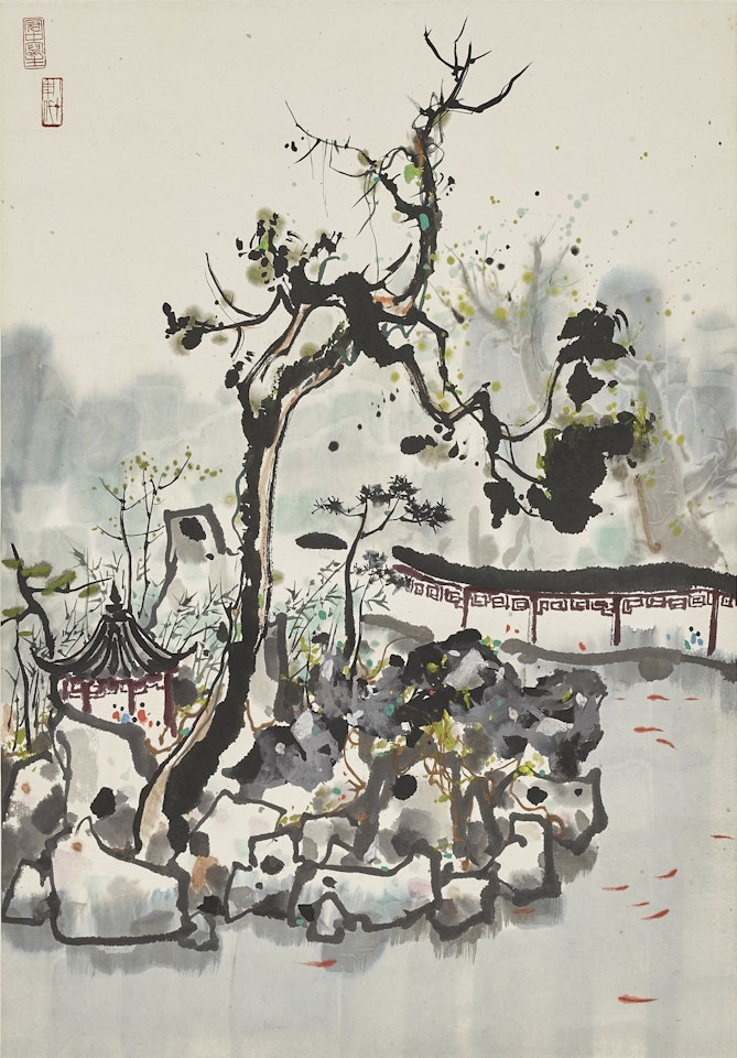 GARDENS OF SUZHOU by Wu Guanzhong