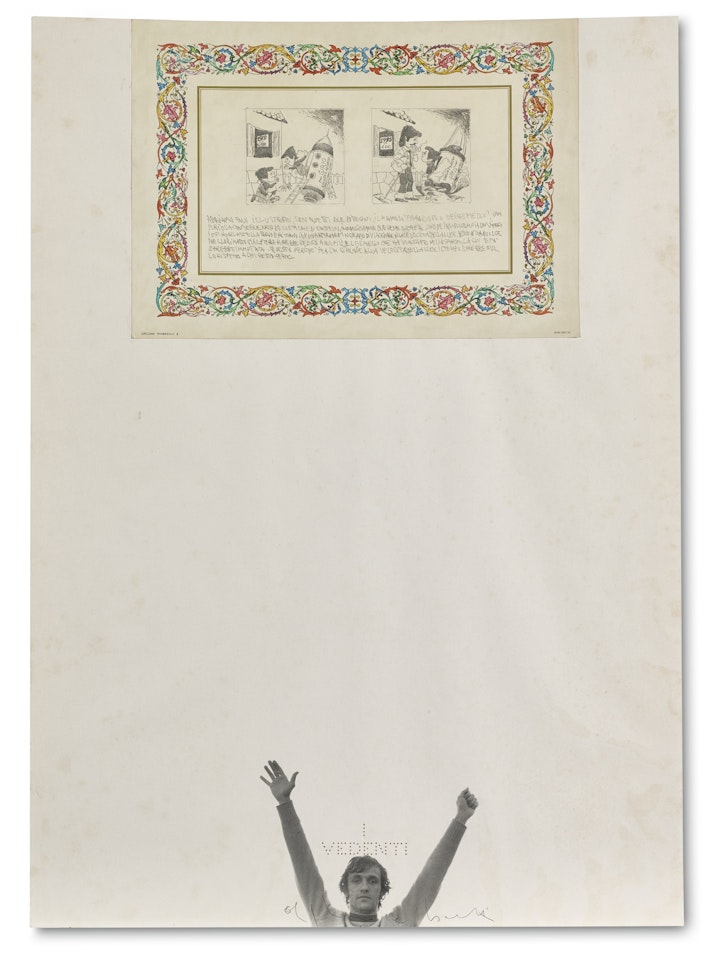 SAN BERNARDINO (PARADOSSO DEI GEMELLI) by Alighiero Boetti