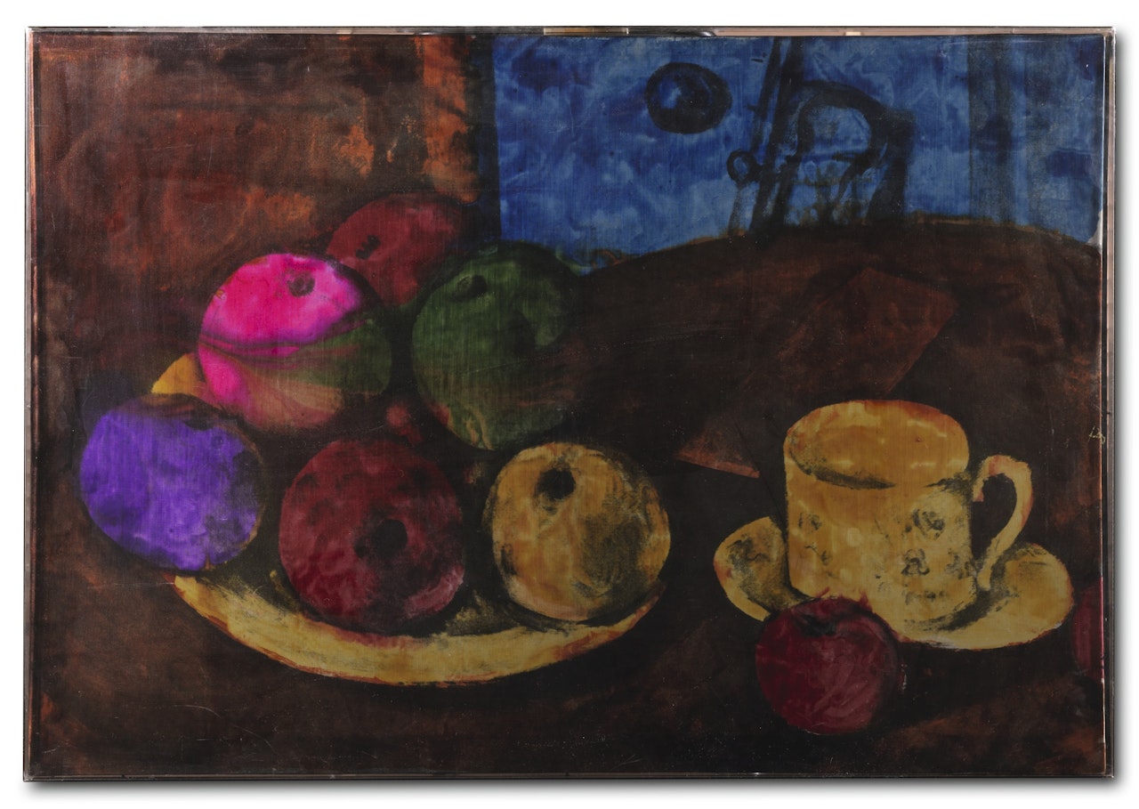 OMAGGIO A CÉZANNE by Mario Schifano