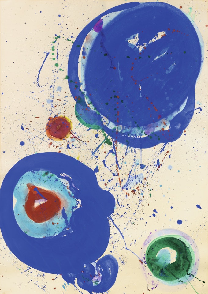 UNTITLED (SF61-1135) by Sam Francis