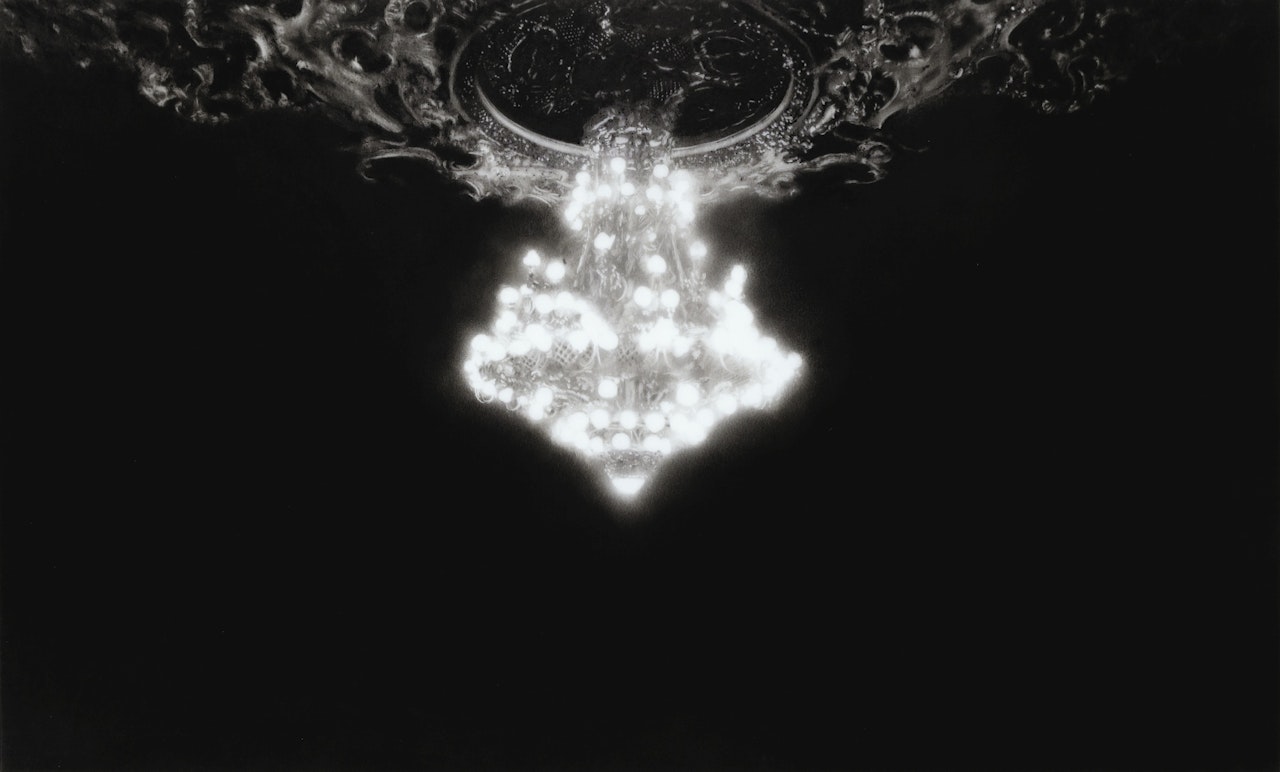 STUDY FOR OPERA CHANDELIER by Robert Longo