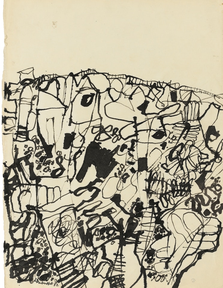 PAYSAGE by Jean Dubuffet