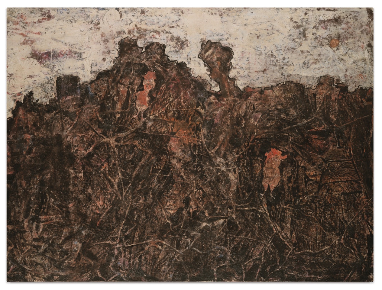LES CHAPEAUX ROUGES by Jean Dubuffet