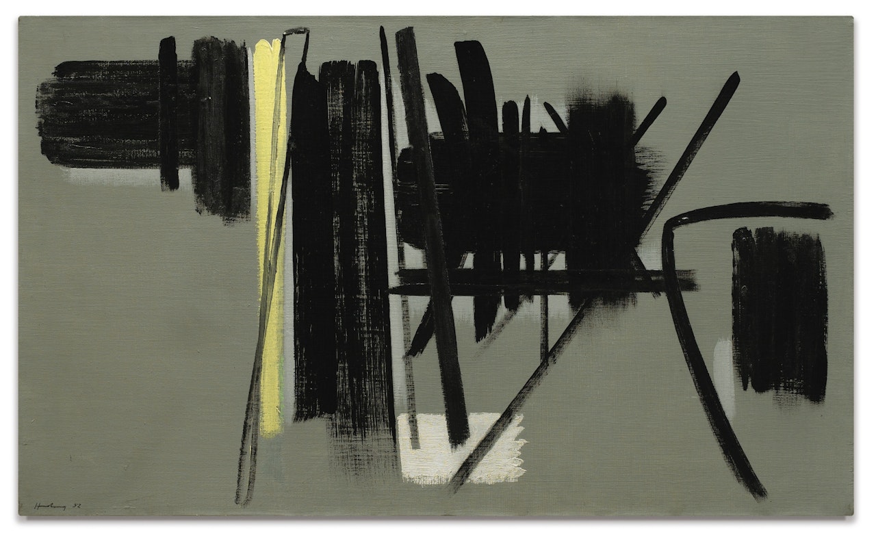T1952-53 by Hans Hartung