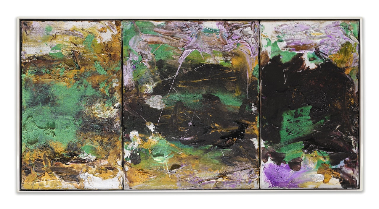 UNTITLED (TRIPTYCH) by Joan Mitchell