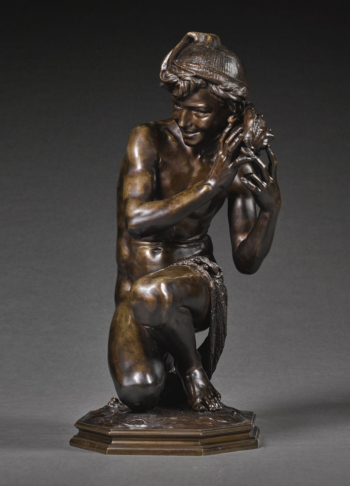 PÊCHEUR À LA COQUILLE (NEAPOLITAN FISHER BOY) by Jean-Baptiste Carpeaux