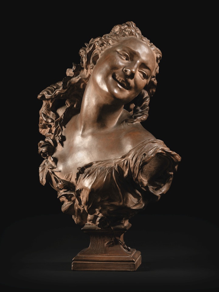 BACCHANTE AUX ROSES by Jean-Baptiste Carpeaux