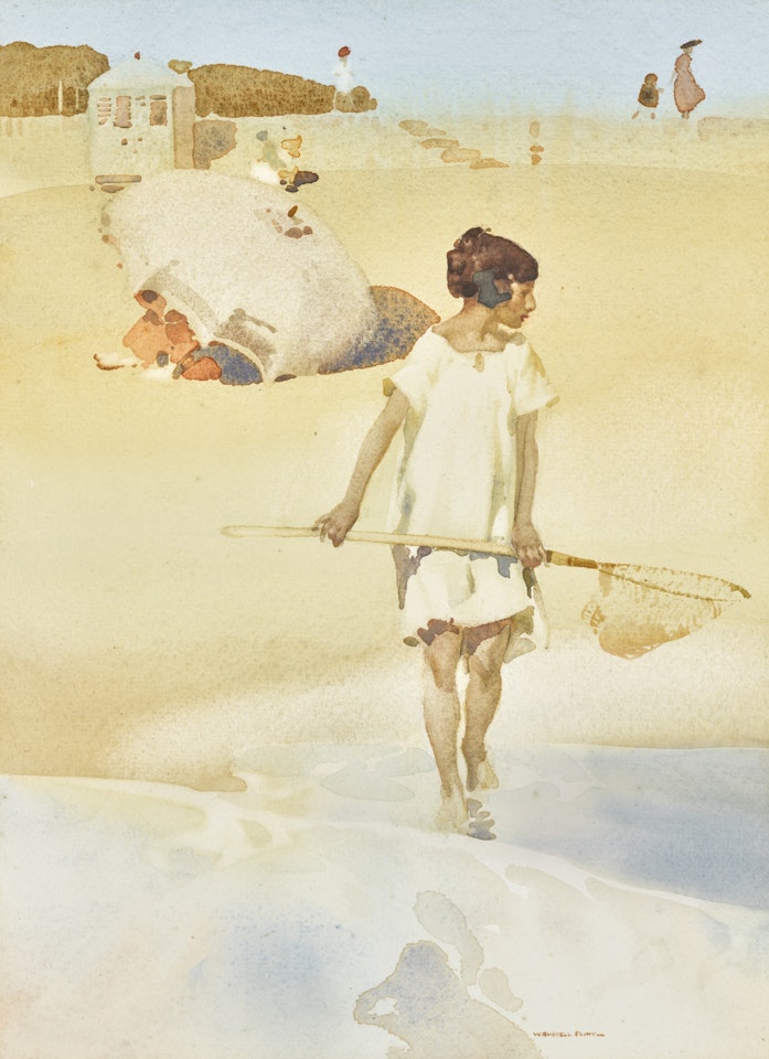 SHRIMPING by William Russell Flint
