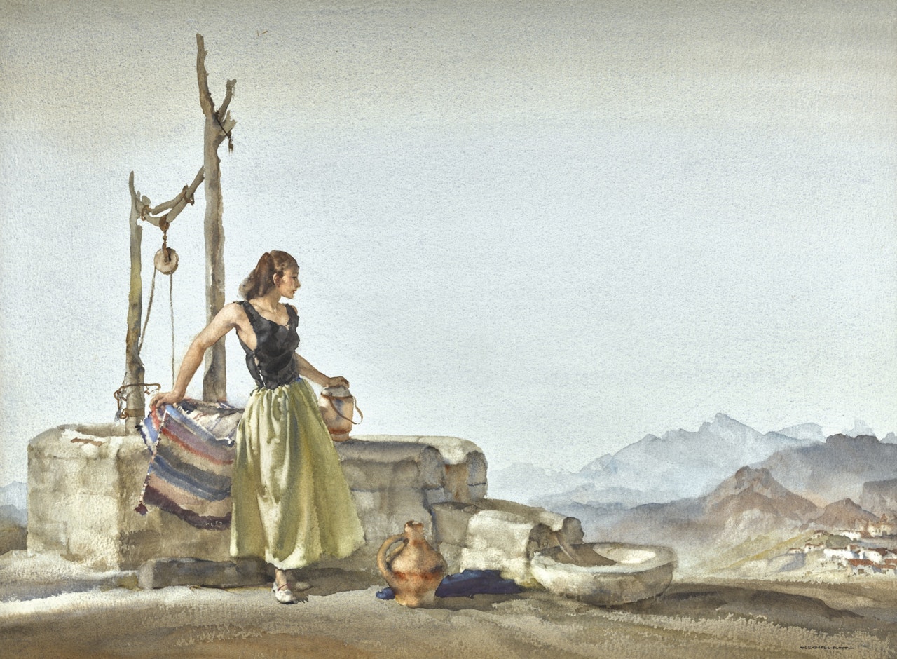 MANUELA OF ALMOCITA by William Russell Flint