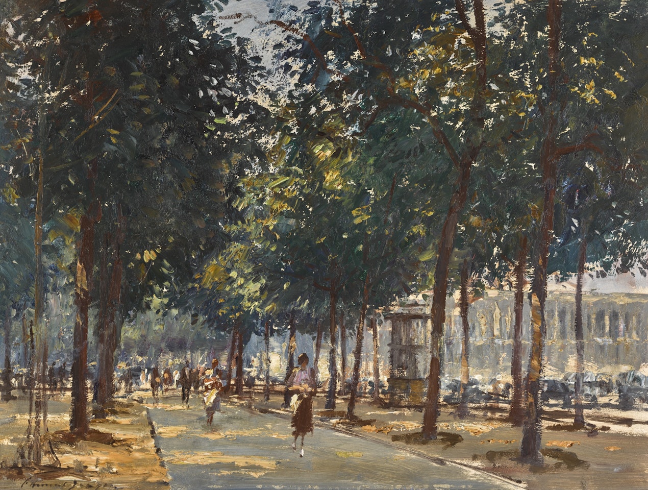 CHAMPS-ELYSÉES by Edward Seago