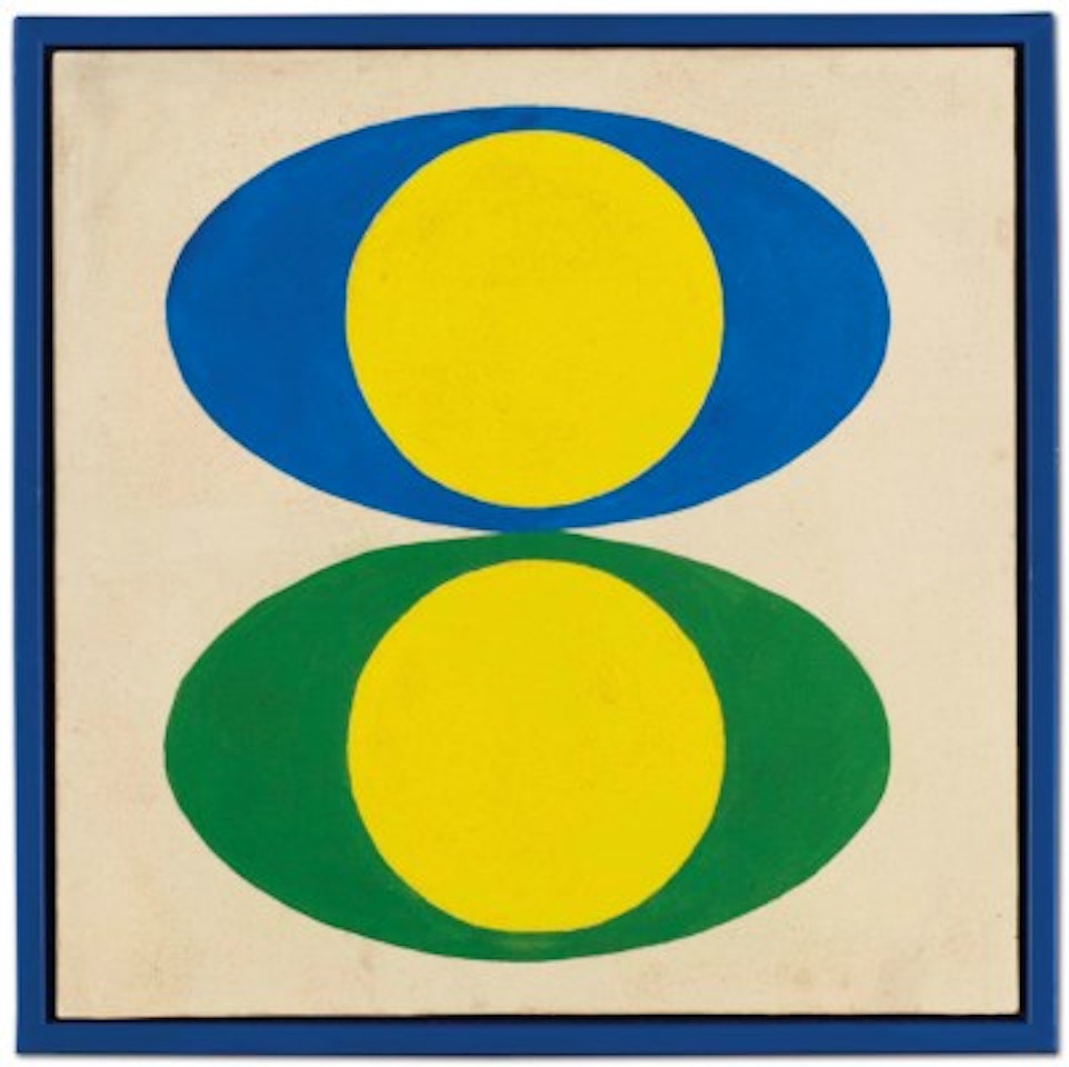 Blue / Green / Yellow Octuple by Kenneth Noland