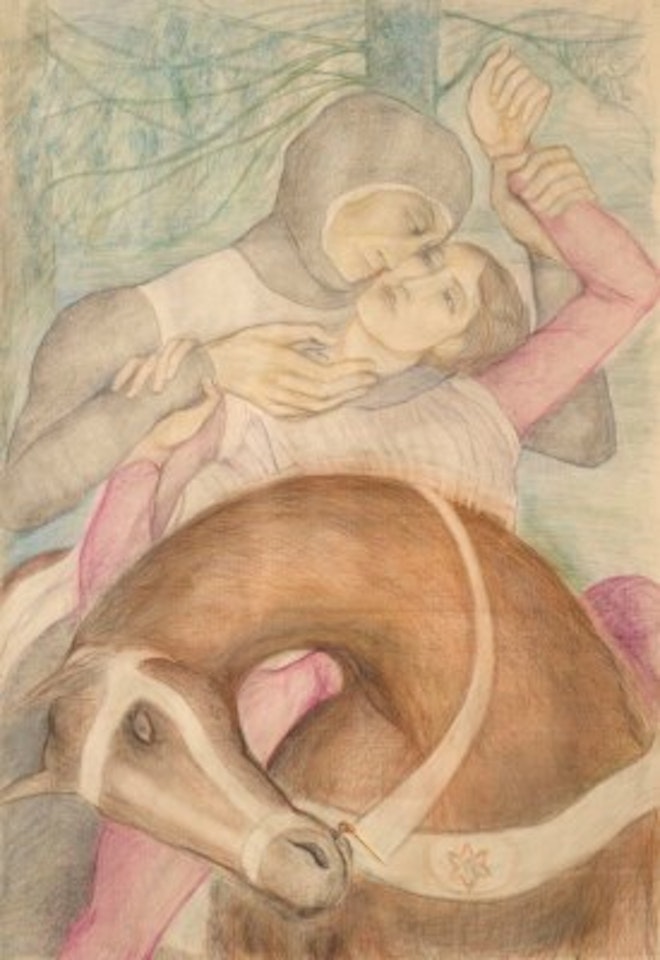 Le jeune Ogier dans les bras du Frère Lahire by Pierre Klossowski