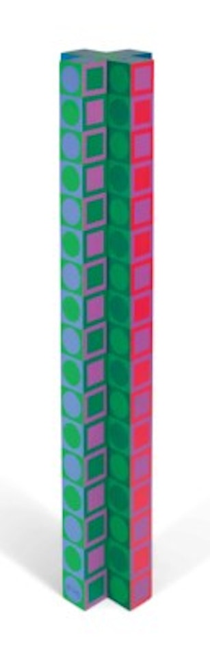 Talia (Tower) by Victor Vasarely
