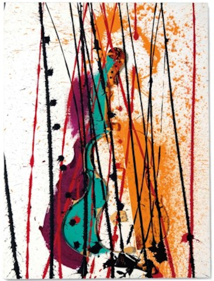 Colère de violon by Arman