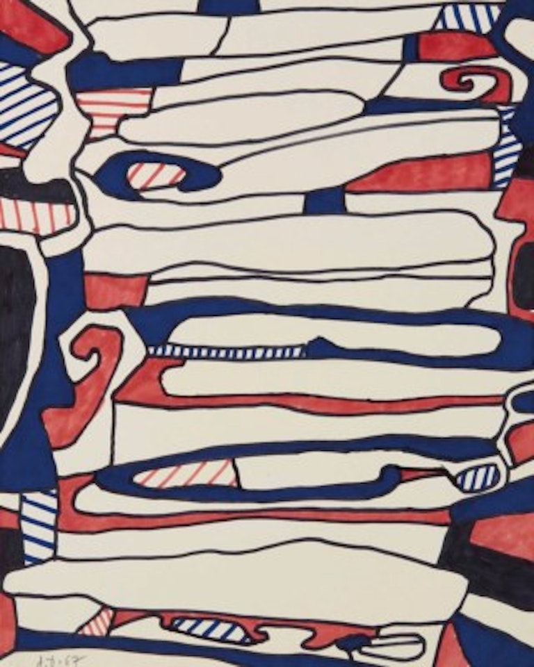 Escalier by Jean Dubuffet