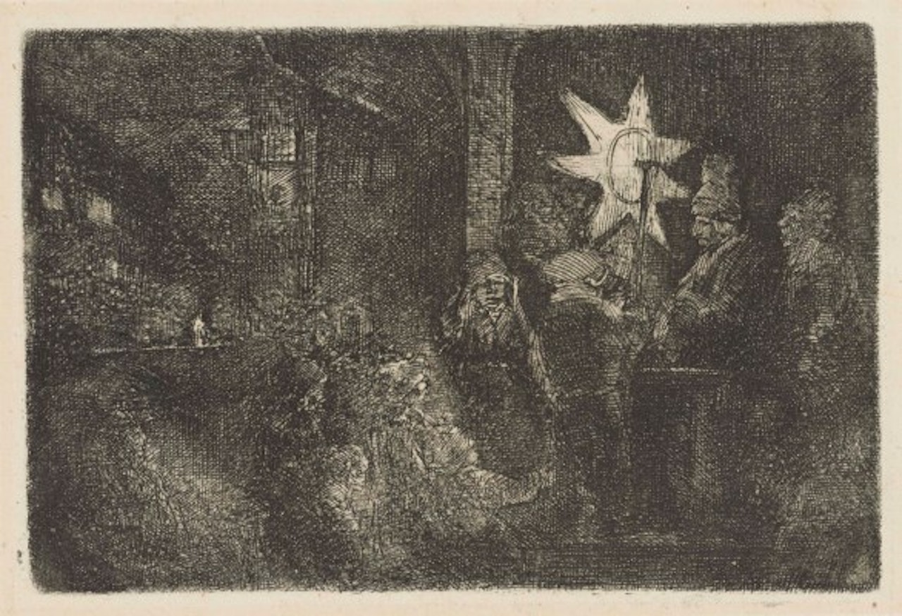 The Star of the Kings by Attributed to Rembrandt Harmensz van Rijn