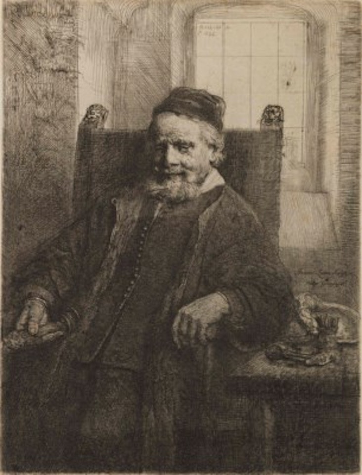 Jan Lutma, Goldsmith by Attributed to Rembrandt Harmensz van Rijn