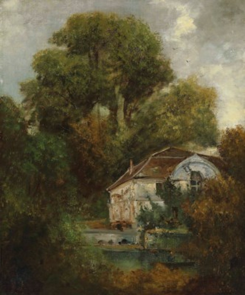 Le Château de Beaulieu; près de Laussane by Gustave Courbet