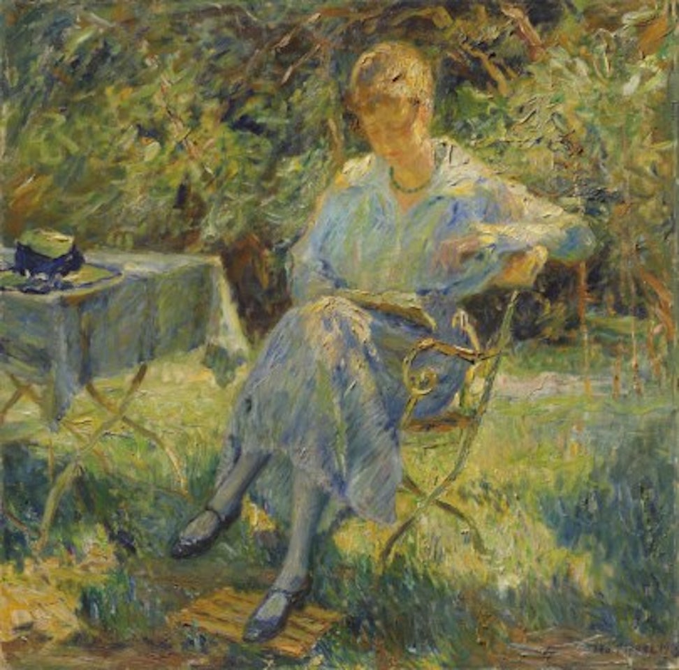 Im Garten by Otto Pippel